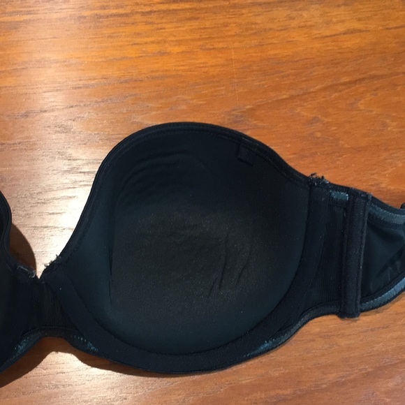 Calvin Klein black bra strapless size 32 d - Picture 7 of 9